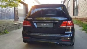 Тюнинг выхлопа на Mercedes GLE 400