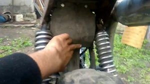 Эндуро из ИЖа Самодельный эндуро из ИЖа Первый выезд