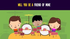 Will You Be a Friend of Mine Song for Kids Best Friendship Songs for Children The Kiboomers