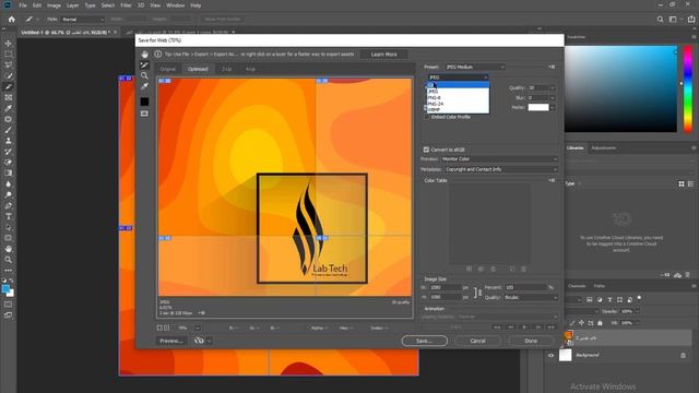 35- شرح اداة التقطيع اداة Slice tool فى الفوتشوب| Photoshop CC смотреть онлайн