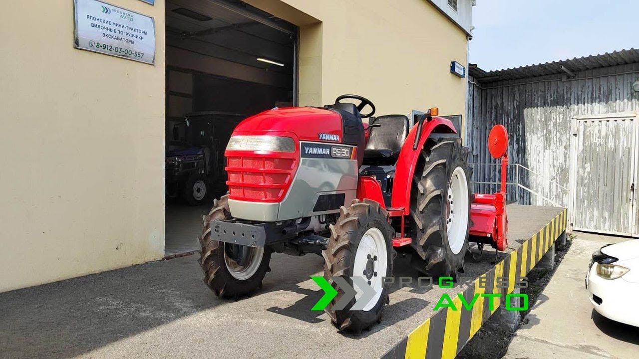 YANMAR RS 30 за 930 000 руб. в Екатеринбурге японский минитрактор 30 л.с. реверс колея 113 см.