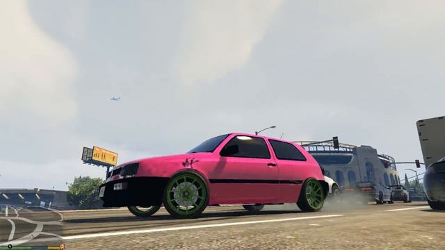 Volkswagen Golf III GTA 5 смотреть онлайн