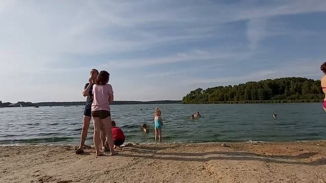 Сенеж, гор пляж