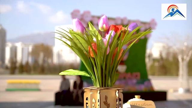 Красивый праздник Навруз в городе Душанбе / Наврӯзи зебои шаҳри Душанбе смотреть онлайн