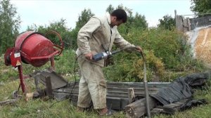 Бетонные столбы для забора своими руками