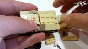 Лего мини танк ЛТТБ (самоделка из лего)