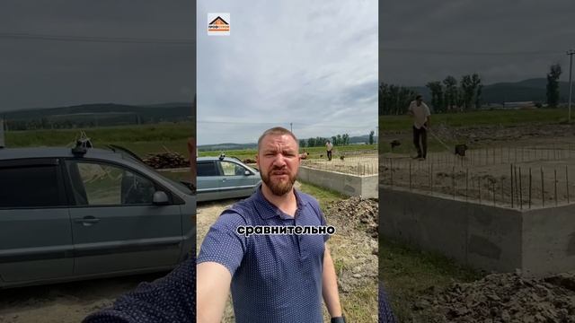 обратная засыпка в свайно-ростверковом фундаменте #домнаюге #домуморя #строительстводома
