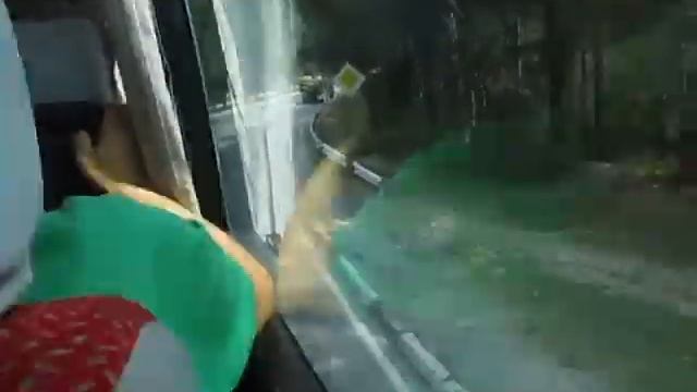 Автобус. Рейс Алупка-Симферополь. Лето 2013 г. смотреть онлайн