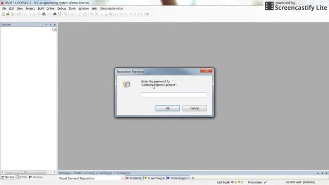 CODESYS: Protecting the project with password #codesys #plcprogramming #iec61131 #plc #password