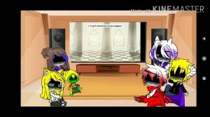 Реакция Андертейл Персонажей на видео меголомяньяк (с сюжетом 1)