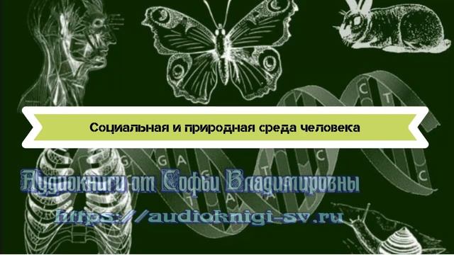 Биология 8 класс $58 Социальная и природная среда человека