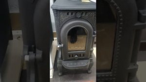 Чугунный камин из Сибири