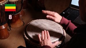 12 ritmos REGGAE con DJEMBE