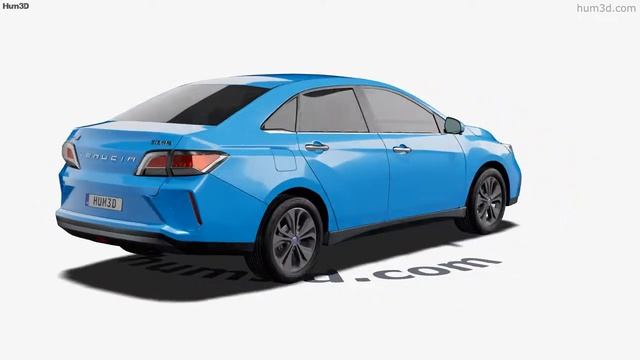 Venucia D60 EV 2019 3D model by Hum3D.com смотреть онлайн