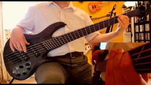 Feuerschwanz - Hier kommt Alex Bass Cover with ESP LTD B-1005 MS in A-Standard