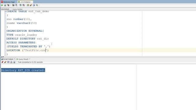 Introduction to External Tables in Oracle SQL | SQL Tutorial in Telugu