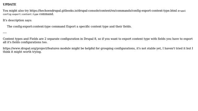 Drupal: Exporting fields for content type (2 Solutions!!) смотреть онлайн