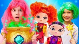 Сестрички и куклы Сказочный патруль — Сборник видео для девочек игрушки из мультфильмов