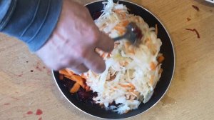 #Как #сварить #борщ с #квашеной #капустой. #Борщ от Серёги.How to cook # borscht with sauerkraut.