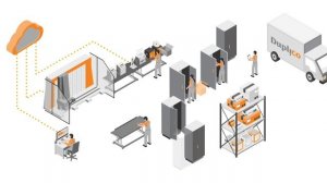 Lottie animation in isometric style