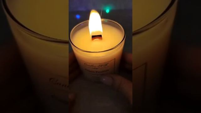 Ароматические свечи из кокосового воска с деревянным фитилем смотреть онлайн
