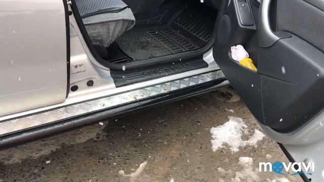 Пороги Эстонец, Накладки на арки, Сетка в решетку радиатора РЕНО ДАСТЕР. Часть 1 смотреть онлайн