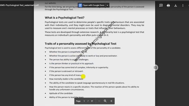 Download NUMS Entry Test Psychological MCQs Past Papers in PDF | MDCAT Exam 2022 смотреть онлайн