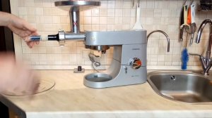 Делаем колбаски на кухонной машине Kenwood