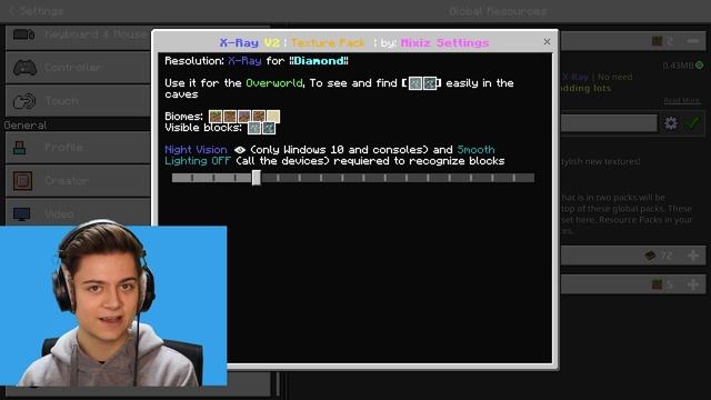 The BEST X-Ray Texture Pack For Minecraft Bedrock! (1.18+) 2022 смотреть онлайн