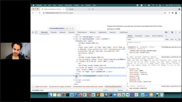 Day5: SelectorsHub Training | Shadow DOM | SVG Elements | XPath Training