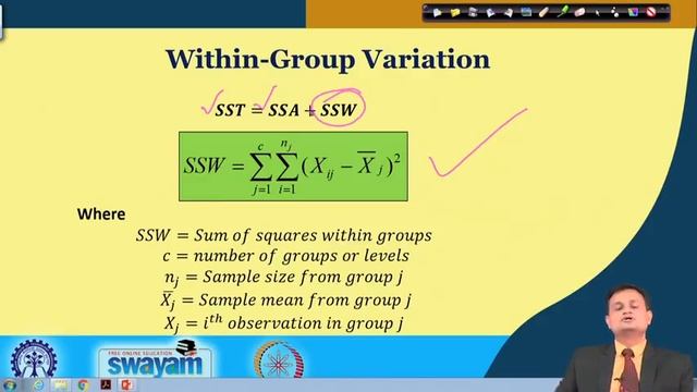 Lecture 34: One-Way ANOVA смотреть онлайн