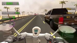 Обзор на мотоцикл V900-CX! Traffic rider прохождение игры!Пробный заезд