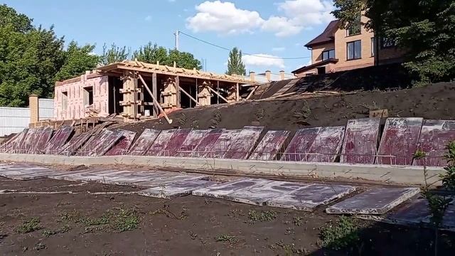 #фундаментдлядома#монолитныйдом#свай#ростверк#цокольныйэтаж#