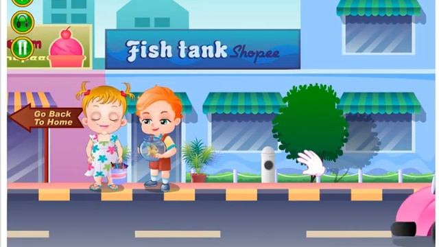 мультик для детей малышка Хейзел.Золотая рыбка смотреть онлайн