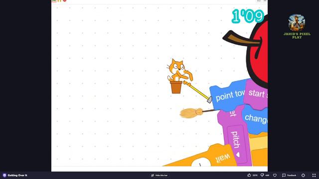 How to play getting over it | Bangla Tutorial | Jahid's Pixel Play | Bangla game play #android