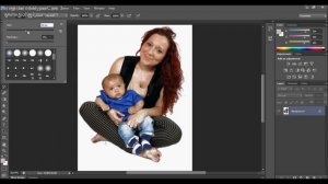 Create a white background in Photoshop