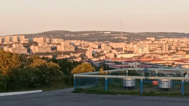 Полярный день в Мурманске, июль 2023 года