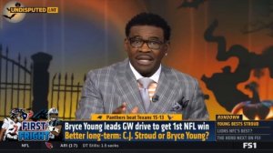 UNDISPUTED | Skip Bayless reacts to Bryce Young outdueled C.J. Stroud as Panthers beat Texans 15-13