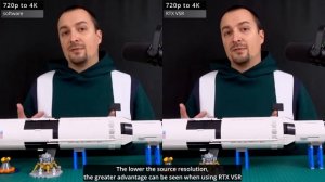 Nvidia RTX Video Super Resolution (RTX VSR) side-by-side comparison