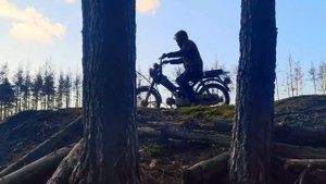 Жесткий тест драйв Мопеда Альфа 50сс/ Omaks off-road/Заедет в гору??