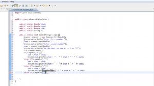 ::Road To Mastery Of Java::2::Advanced Calculator::