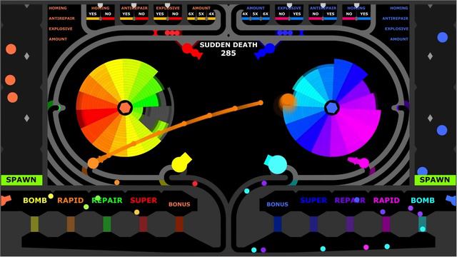 Core Destruction 2 - Marble Battle in Algodoo смотреть онлайн