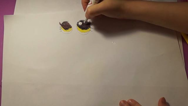 Как нарисовать няшные глаза мастер-класс. Поздравляю Аня Кет, поздравляю! смотреть онлайн