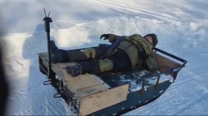 Гусеничные платформы для эвакуации раненных и подвоза снаряжения