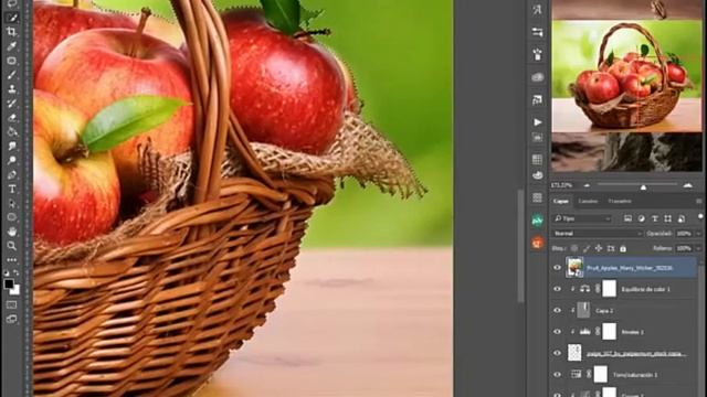 Spped art Niña y alpaca. Fotomanipulación. Photoshop CC 2017. смотреть онлайн