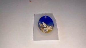 Уф-смола? украшение в морском стиле своими руками?просто ,быстро,справиться даже ребёнок ???