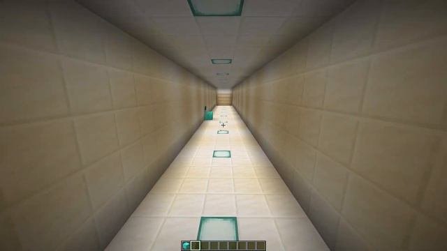 Бесконечный коридор в Minecraft