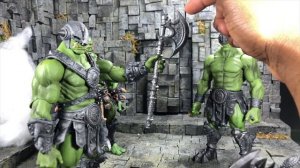 Mythic Legions: Siege Of Bjorngar Ogre Class Kkurzog and Ogre Legion Builder Review