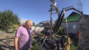 Первые предстартовые тесты автожира от Сергея