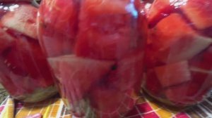 Маринованные арбузы